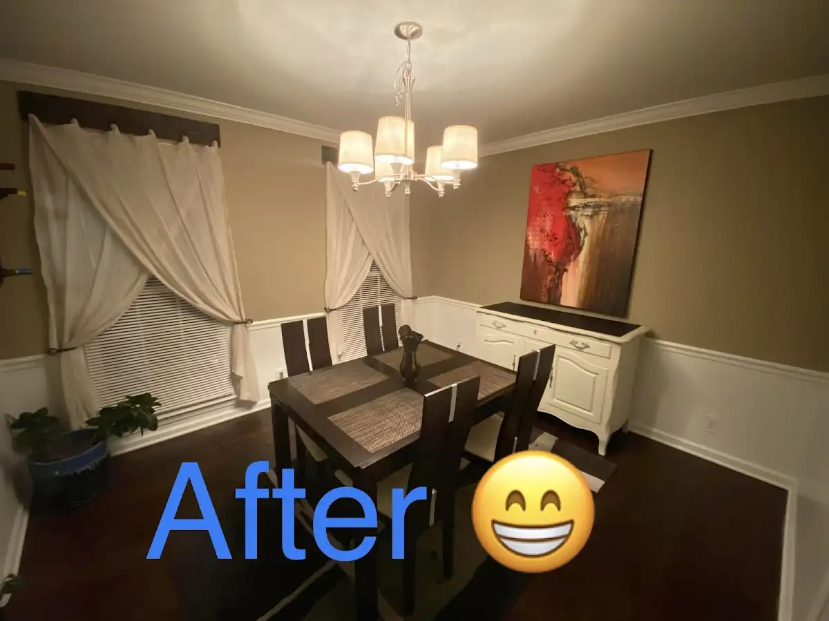 Professional dining room restoration after water damage in Elkridge
